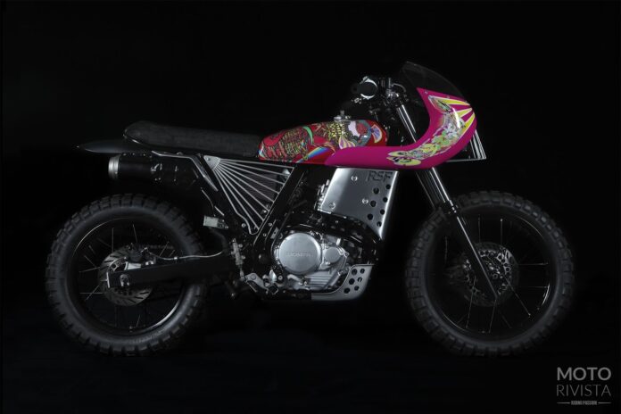 Honda NX650 Motorpsycho by Basic Garage & Keiichi Tanaami
