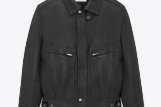 3 – Saint Laurent Leather Jacket_ Luxury and Sophistication for the Discerning Rider 3