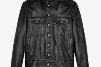 3 – Saint Laurent Leather Jacket_ Luxury and Sophistication for the Discerning Rider 4