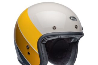 bell-custom-500-culture-classic-open-face-motorcycle-helmet-riff-gloss-sand-yellow-front-right